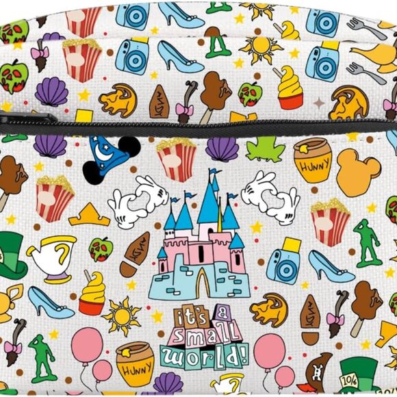 Chic Small World Magic Castle Shoulder Bag - Perfect for Outdoor Activities - Picture 1 of 7